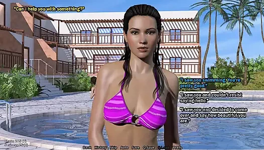 Ariane cennette: egzotik bir adada seksi bir kız bölüm 1