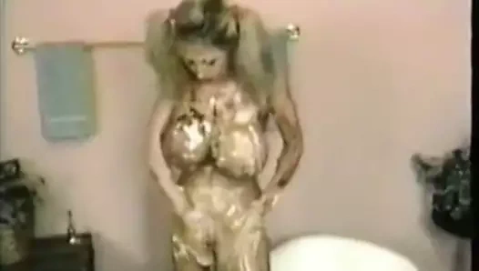 Yemek banyosunda büyük memeler