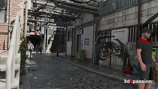 Chinatown seksi kız sert sikiliyor ve gitmenizi istemiyor