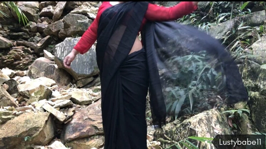 Trekking ma sari layera majjale chikeko (ormanda seks)