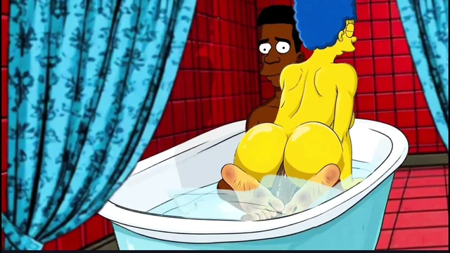 Жена куколда не любит быть одной. Мультяшная пародия.