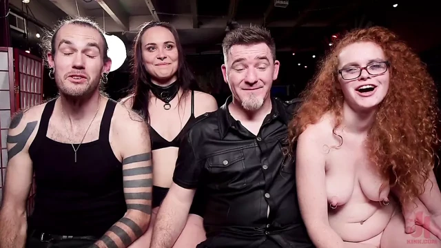 Üst kat, bdsm swinger's ball part 2'yi sunar