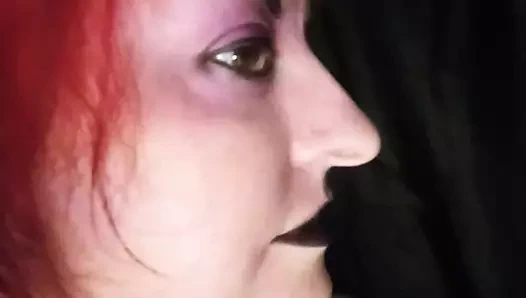 Burun fetişi yakın çekim videosu