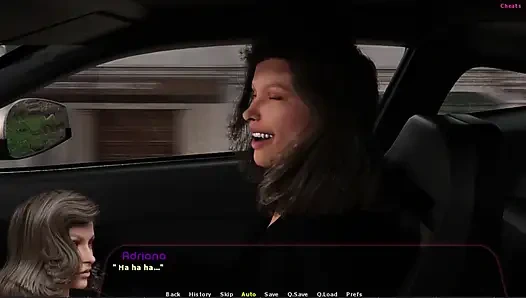 Haley hikayesi #18 - Johannes adriana ve haley'i aynı anda sikiyor