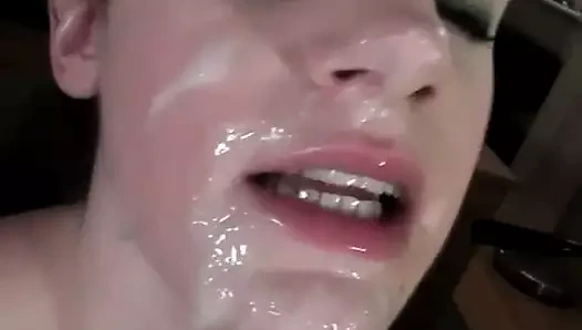 Redhead amatör gf oral seks ile dev yüz cumshot