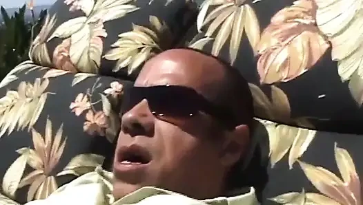 Seksi zenci çift yatak odasında amcık yalıyor