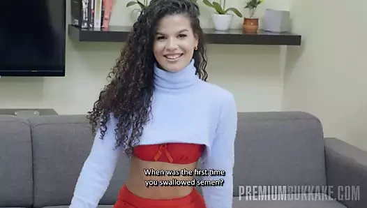 Premiumbukkake - safira 103 büyük ağız dolusu cumshots kırlangıçlar