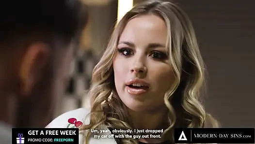 Modern zamanların günahları - pis tamirci ateşli aldatan evli kadın Anna Claire Clouds'a