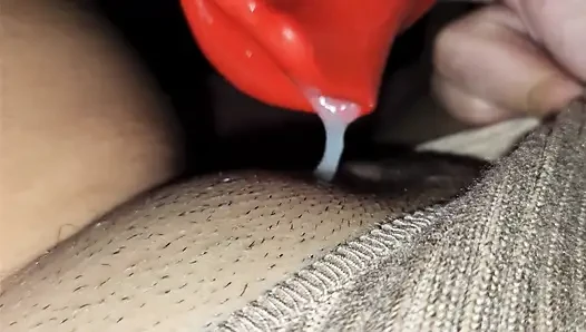 Powerful toy that eats, my pussy, it reached heaven and gives me an orgasm