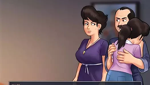 Yaz mevsimi efsanesi - parti çıldırdı - en iyi arkadaşını sikmeme izin veriyor - bölüm 153