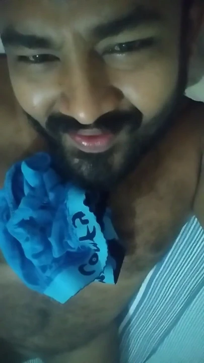 Very horny  hairy sexy shy indian boy doing dirty things during webcam | Clip 1