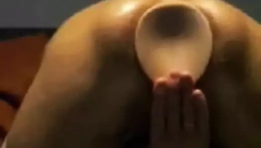 Benim seksi piercing eş ile dev anal yapay penis