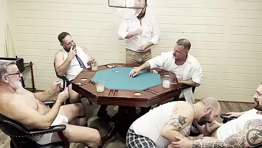 Poker Night turns into huge bear orgy