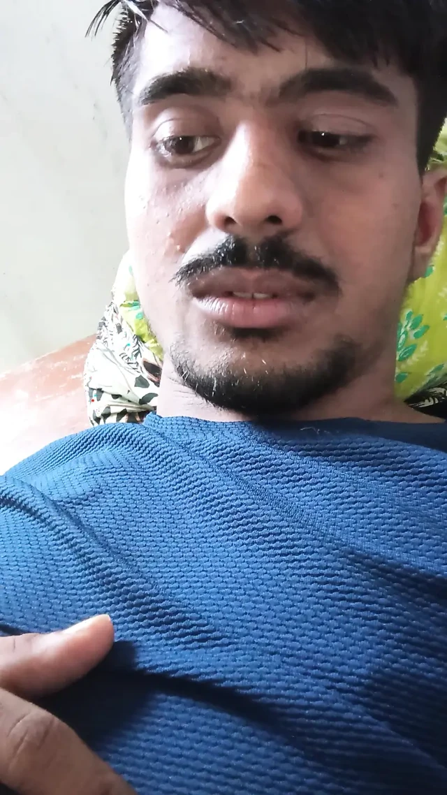 I am shaking my penis on my bed
