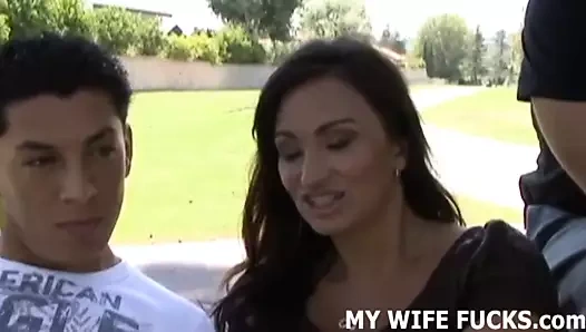 İzlerken karım becerdin almak çok sıcak