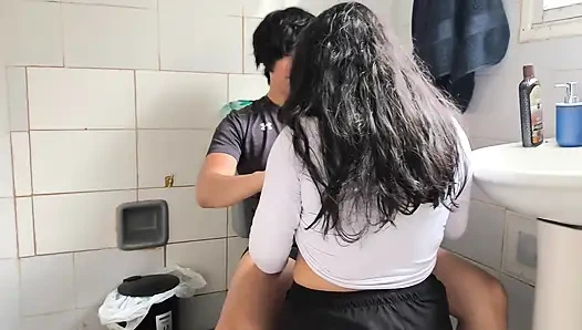 Village doctor learning to suck cock, it's her first time