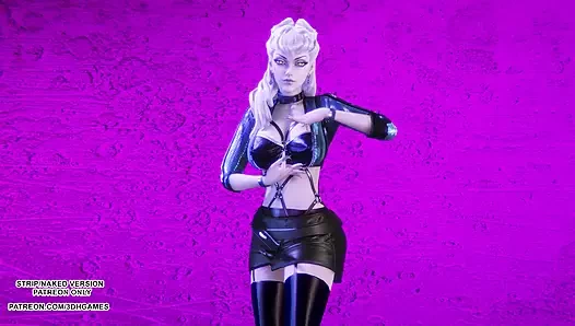 Mmd cl - bir kiraz evelynn bağla seksi kpop dans ligi efsaneler kda