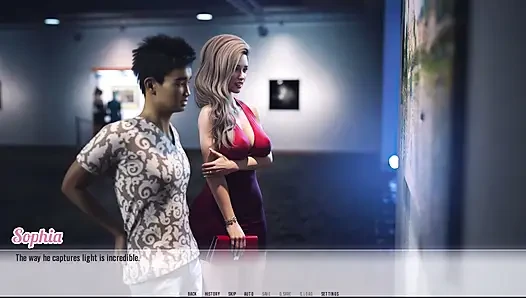 Sophia Parker Desires - 1 Ночь музеей развратилась