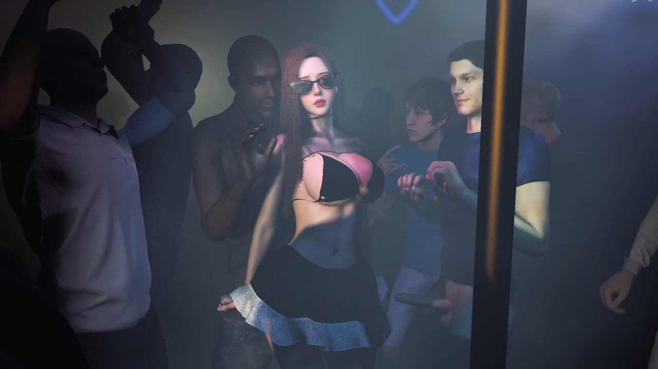 Kulüpte ateşli amcık sikiliyor l grup seks 3D animasyon hentai