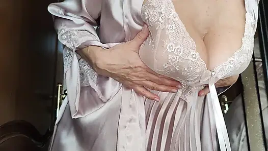 Two Stepmothers - One in the Mirror - Caught Me Fucking Real Sex Dolls