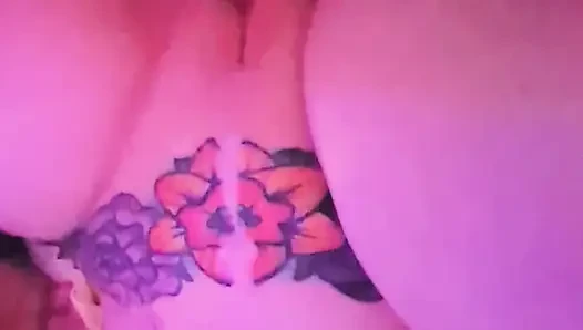 Chained swollen pussy fucked deep by a huge cock
