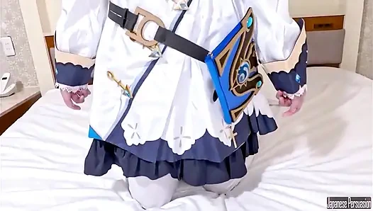 Slatki cosplayerica preplavljena - intenzivan ritam i predanost u privatnoj POV sesiji