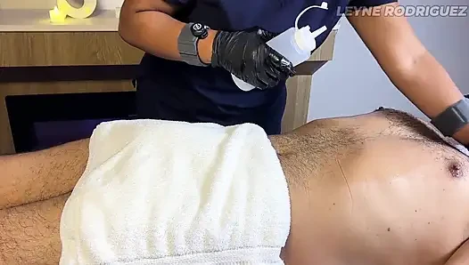Şanslı bir hayran için mutlu son masajı
