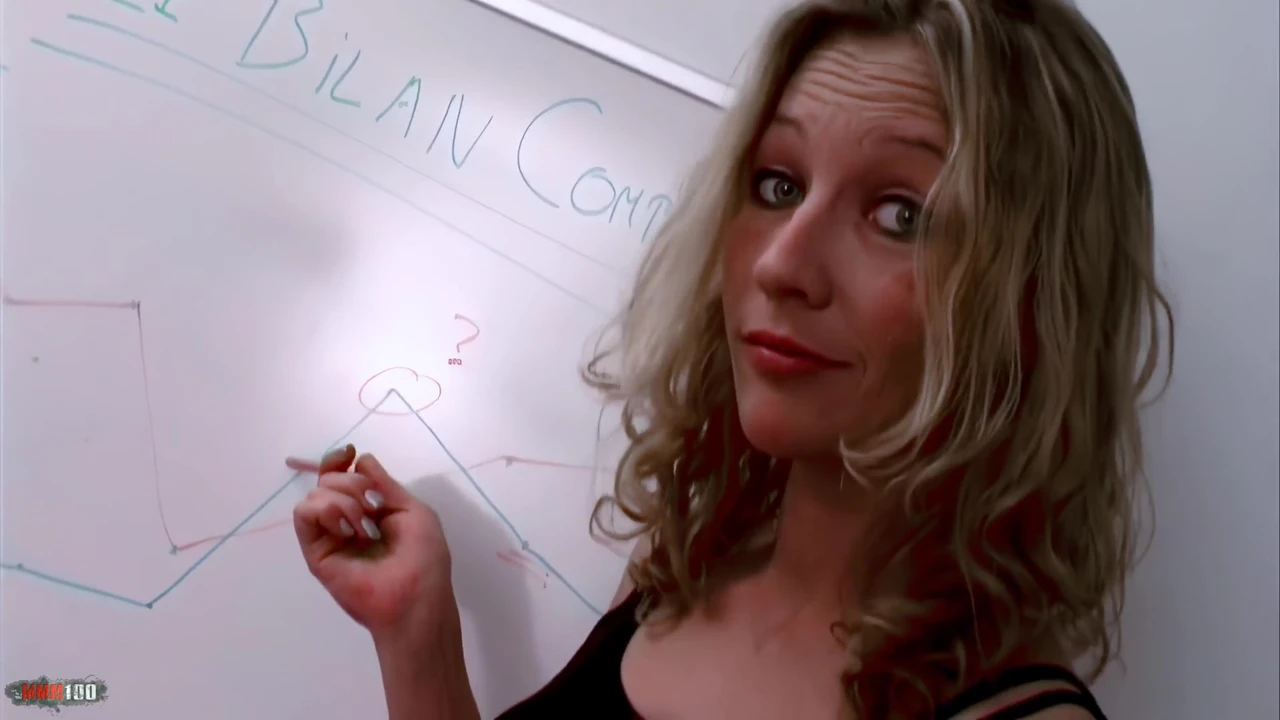 Lady Margaux European Blonde Teacher Blowjob & Cumshot Hardcore Sex