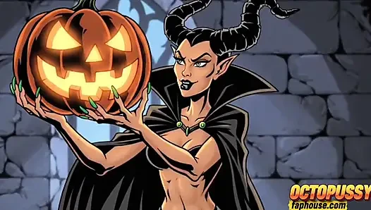 Şehvetli maleficent: çizgi film
