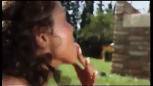 Zenci hizmetçi açık havada götten sikiliyor