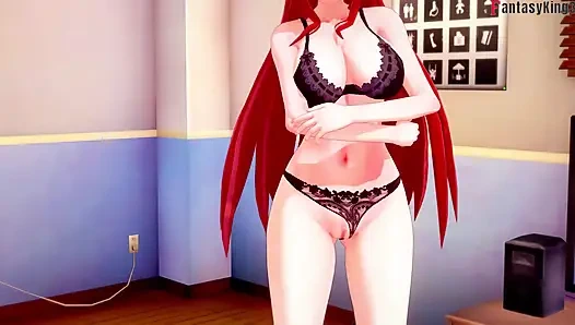 Rias Gremory gidiyor ve Akeno bana meme muamelesi yapıyor - dxd ntr madness series