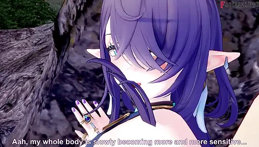 Lauma ateşli seksi seks - Genshin Impact