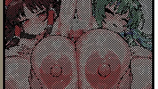 Hentai oyunu - touhou reimu pixel hentai seks animasyonu