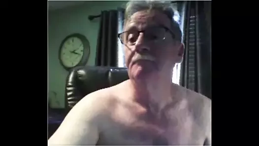 Dede kamerada boşalıyor