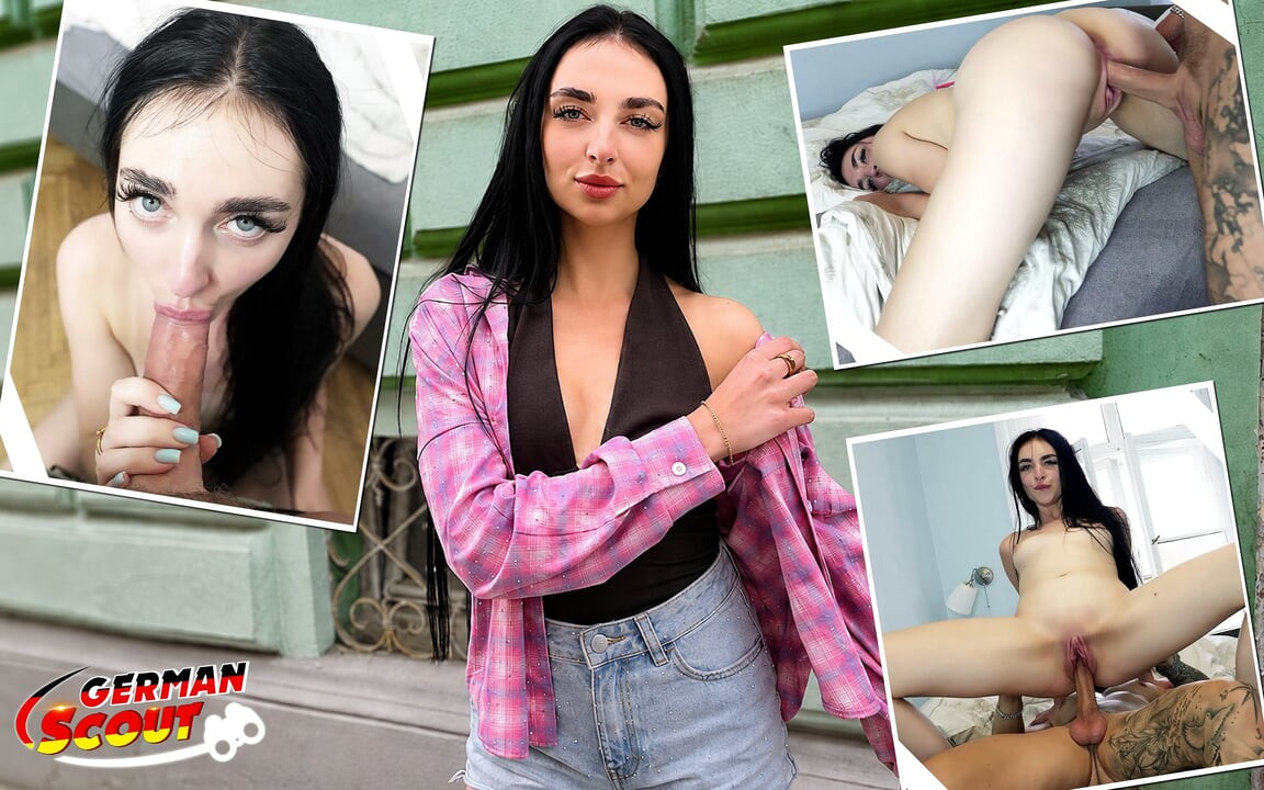 Alman izci - zayıf genç adelina jameson için oyuncu seçmelerinde sikişerek çoklu orgazm