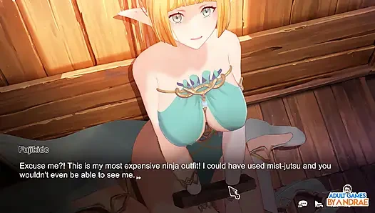 Kaç, elf ninjam! 3 boyutlu oyun bölüm 1