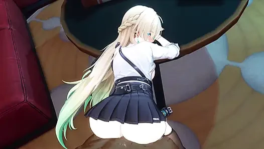 Wuthering Waves - Lynae Threesome - 3D Hentai Animation