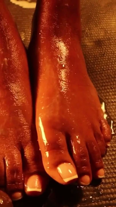 Lola Black XXX Ebony Feet In High Heels | Clip 1