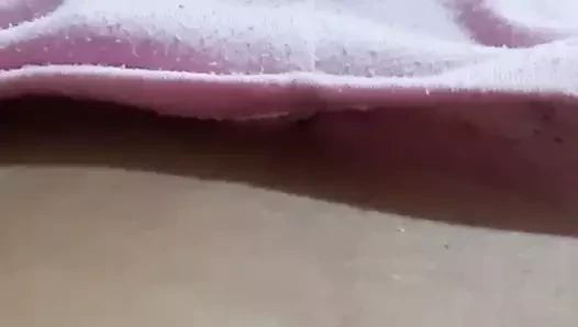 Bayan solo parmaklar ve dokunmadan eğlence