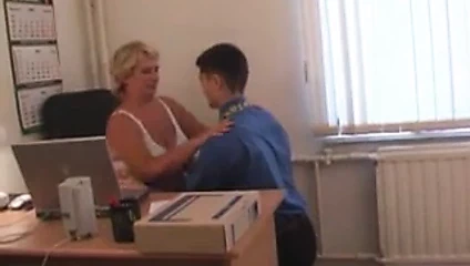 RUSSIAN STEP MOM 12 mature with a young man