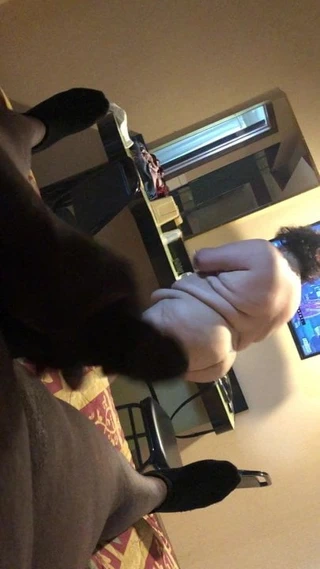 Büyük götlü İspanyol kaltak