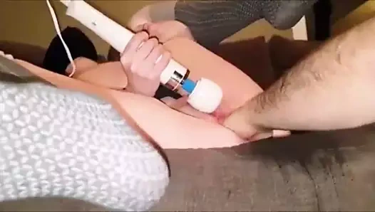 Milf yumruklu ve parmaklı kadar o squirts