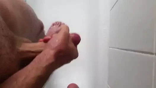 duşta mastürbasyon, cumshot