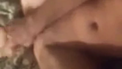 Karısı yeni oyuncağını deniyor