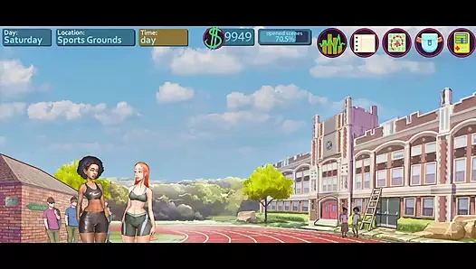 Taffy Tales v0.95.7 bölüm 87 spor salonu dokunuyor! Tarafından LoveSkySan69