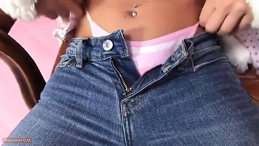 Şeker babacık fotoğraf çekiminden daha fazlasını istiyor ve her şeyi alıyor