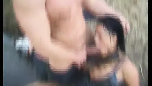 SCHLAMMSCHIEBEN MIT DER NOTGEILEN HURE