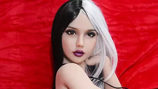 Yarım boy seks oyuncağı, odak güzel görünüyor