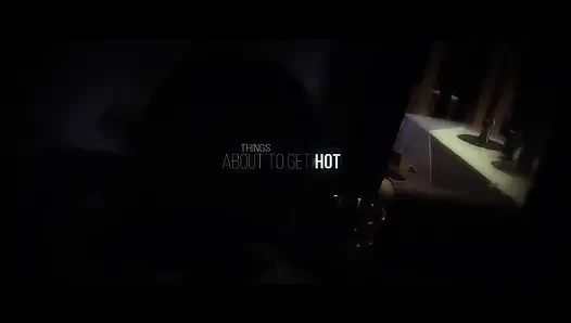 Asma ve yemek artı tatlı için lezzetli bir gırtlağa boşalma 1/2