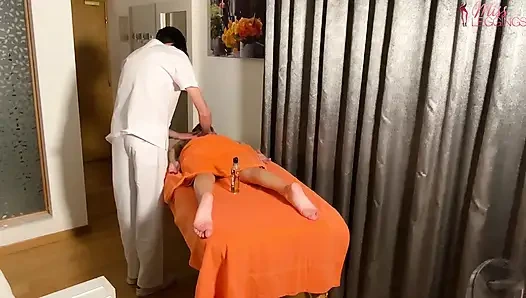 Otel odasında masaj